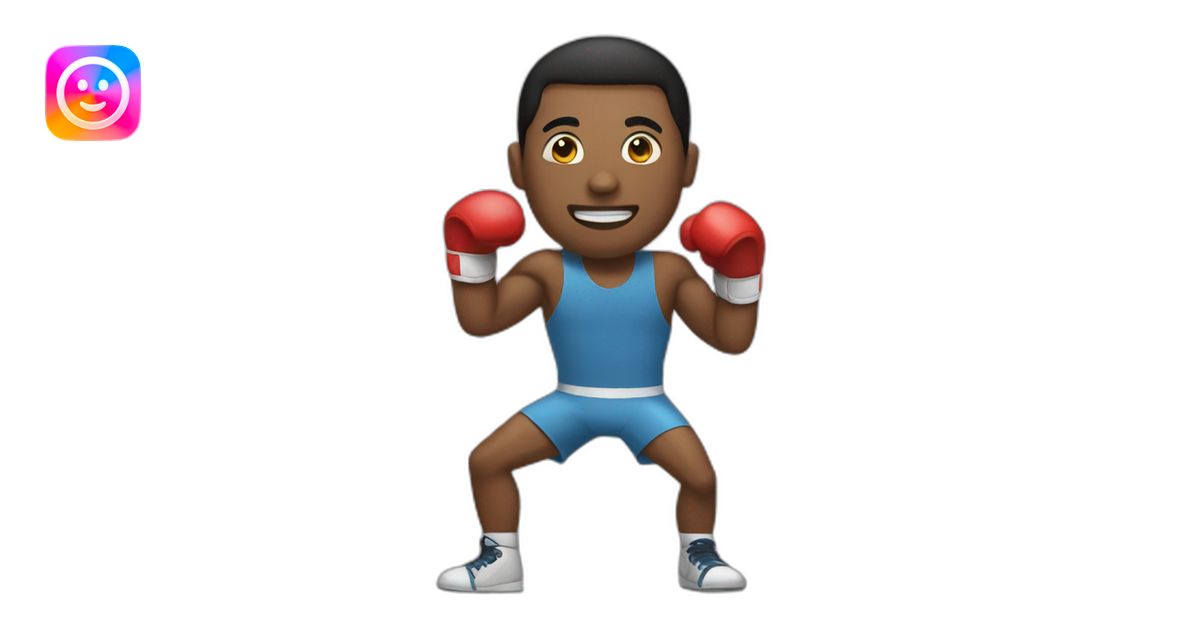 Un boxeador emoji | AI Emoji Generator