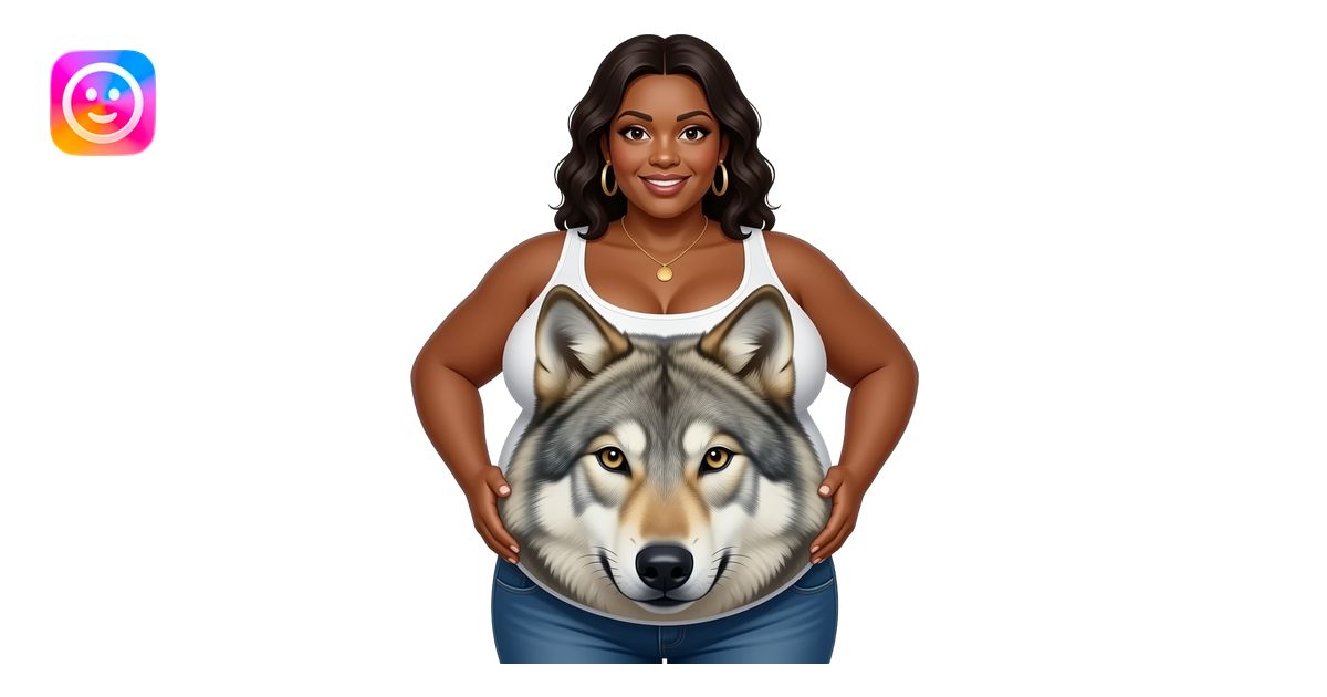 The black lady with massive enormous boobs and stomach after vore ...