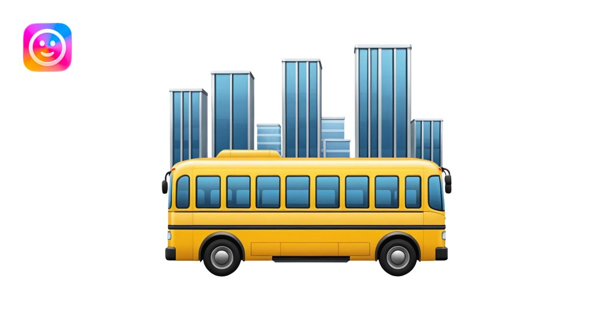 create a bus emoji | AI Emoji Generator