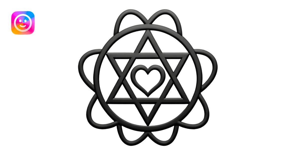 Heartagram emoji | AI Emoji Generator