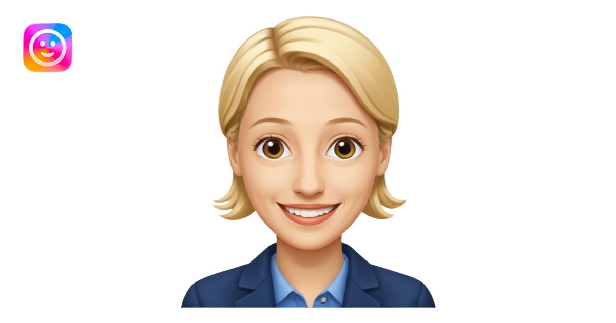 German politician Alice Weidel in a super realistic style emoji | AI ...