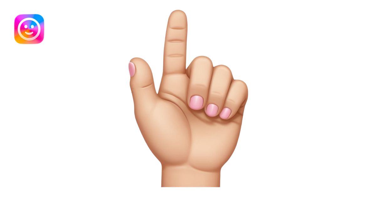 pinky finger sticking out of fist emoji | AI Emoji Generator