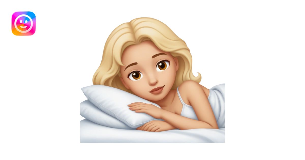 girl, laying in bed, intimate, areolas sfw emoji | AI Emoji Generator