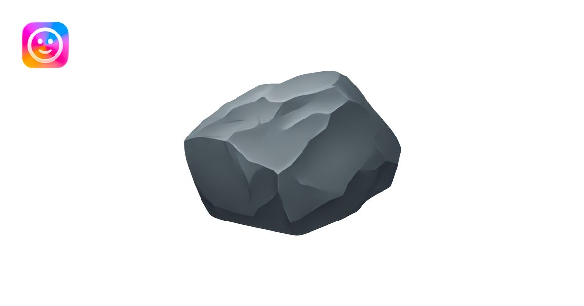 rock emoji | AI Emoji Generator