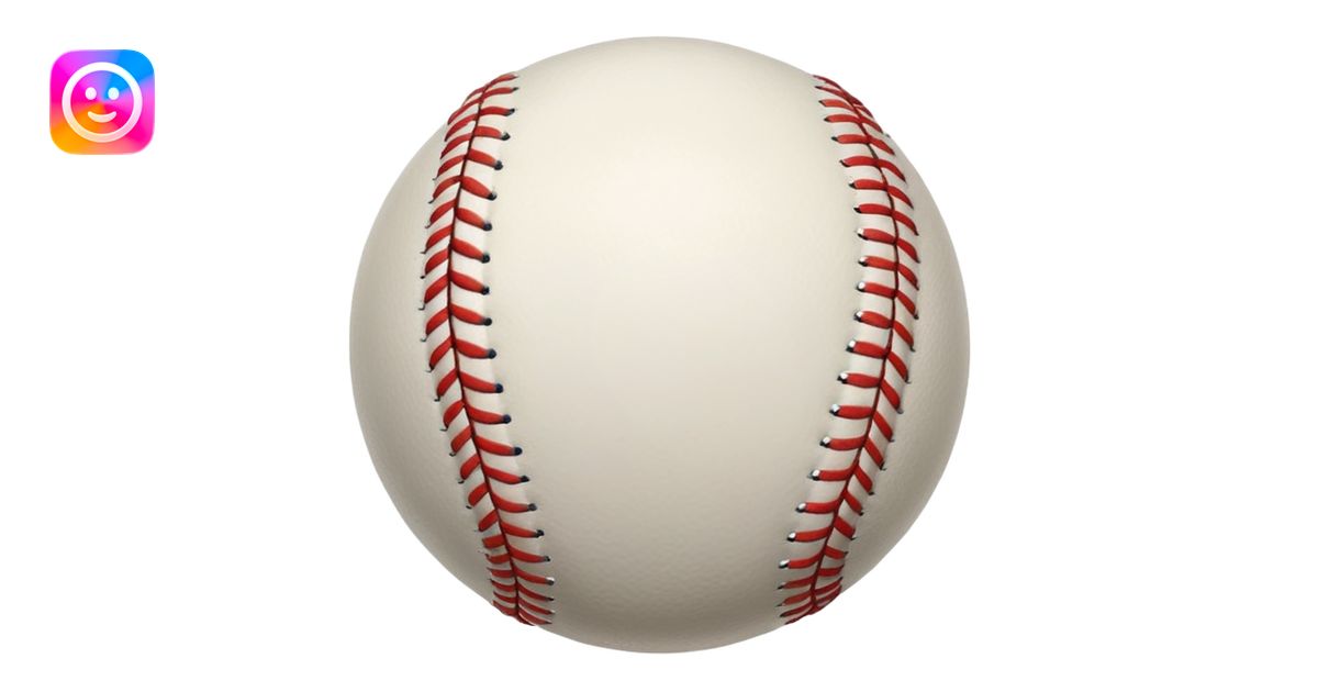 Happy baseball emoji | AI Emoji Generator