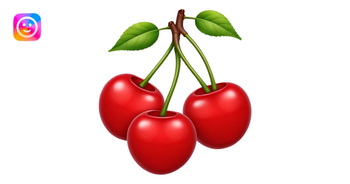 two cherries emoji | AI Emoji Generator