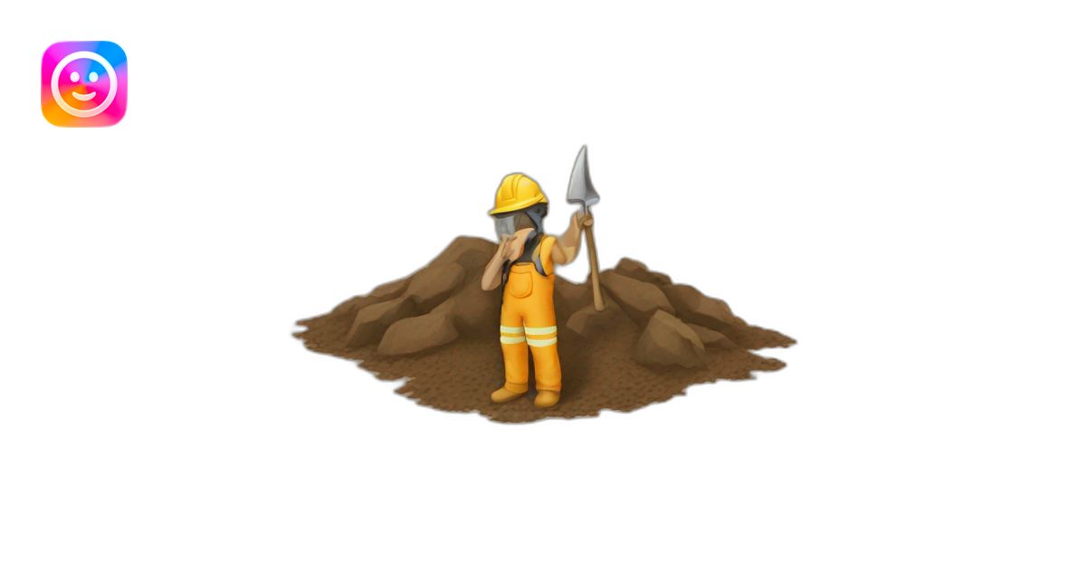 Dig emoji | AI Emoji Generator