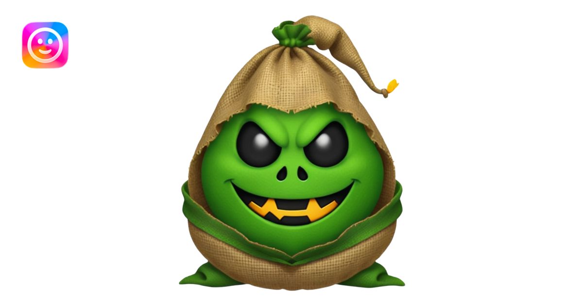 create Oogie boogie From nightmare before Christmas As Emojis that don ...