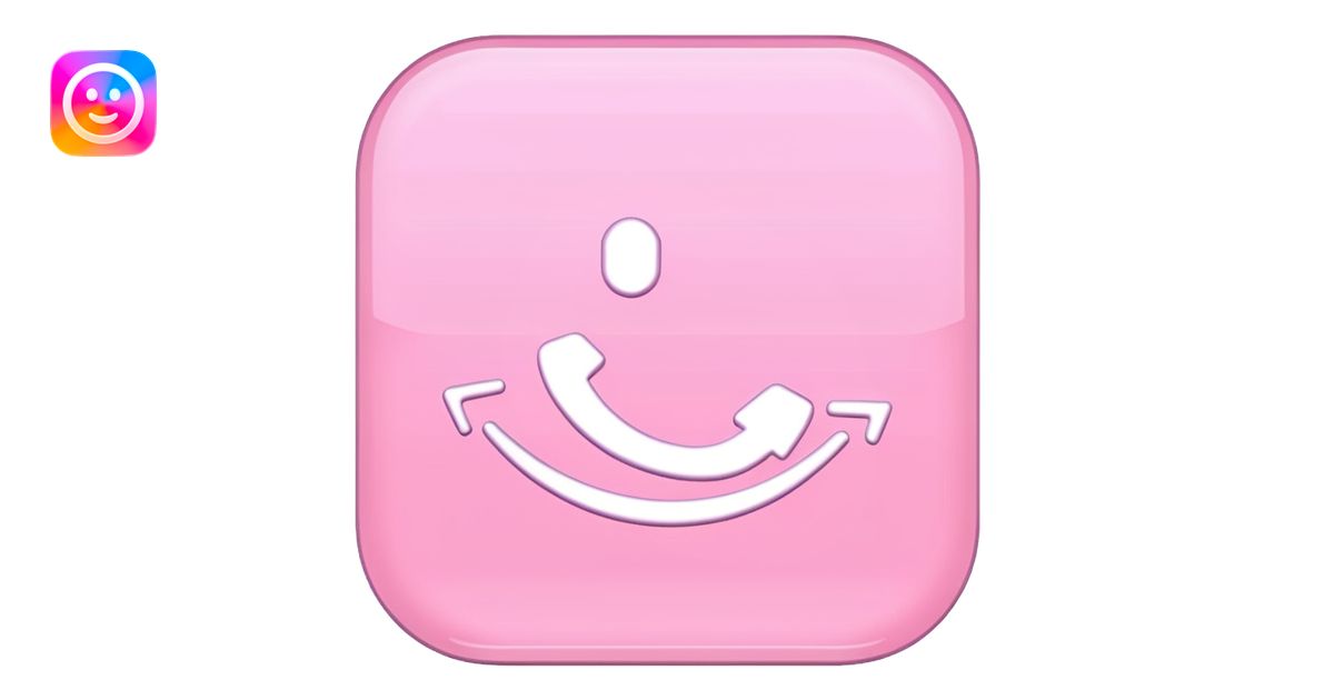 prime video aesthetic logo in pastel pink emoji | AI Emoji Generator