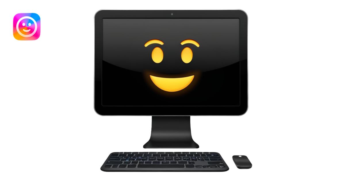 ordinateur emoji | AI Emoji Generator