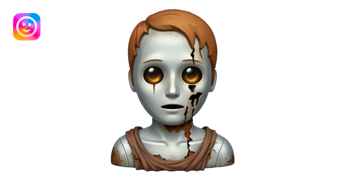 tin figure buried with a corpse emoji | AI Emoji Generator
