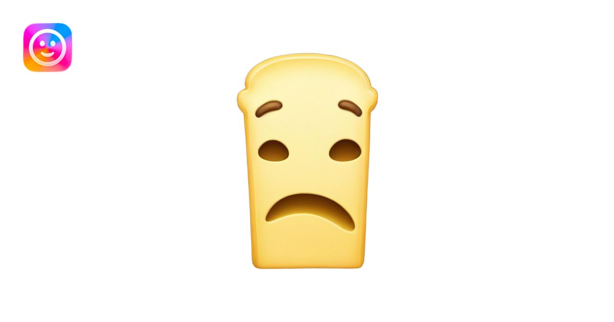 sad butter emoji | AI Emoji Generator