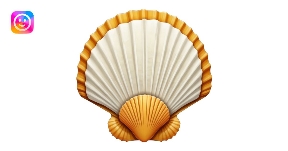 Concha camino De Santiago emoji | AI Emoji Generator