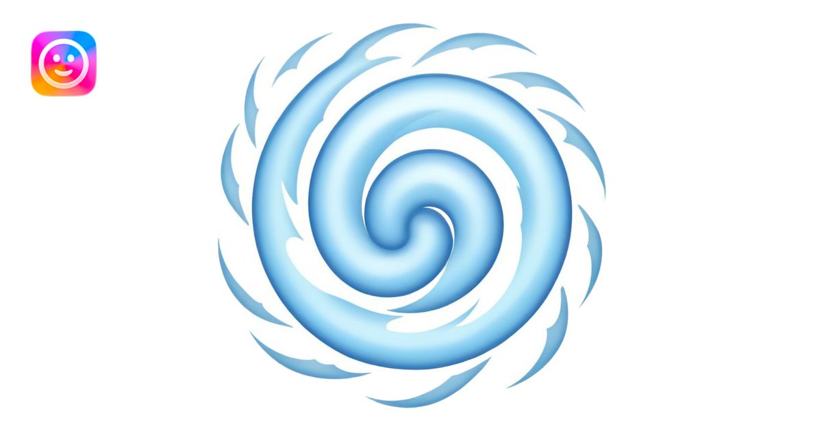Cyclone emoji | AI Emoji Generator