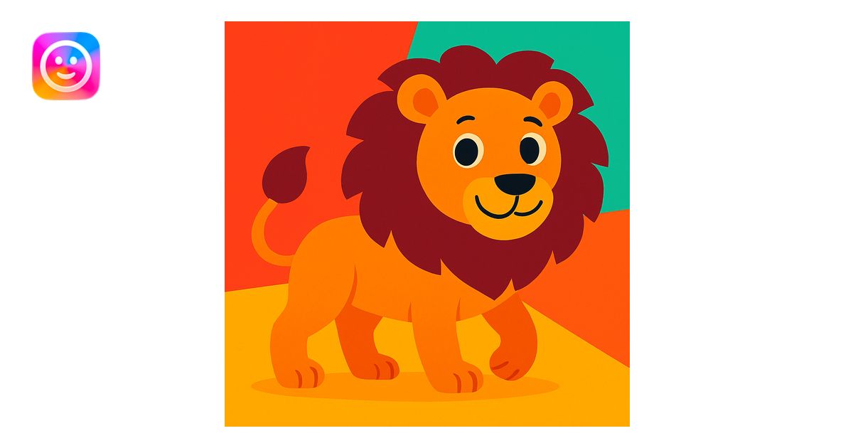 Lion emoji | AI Emoji Generator