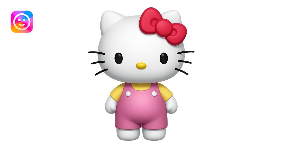 hello kitty vestida del personaje del libro 