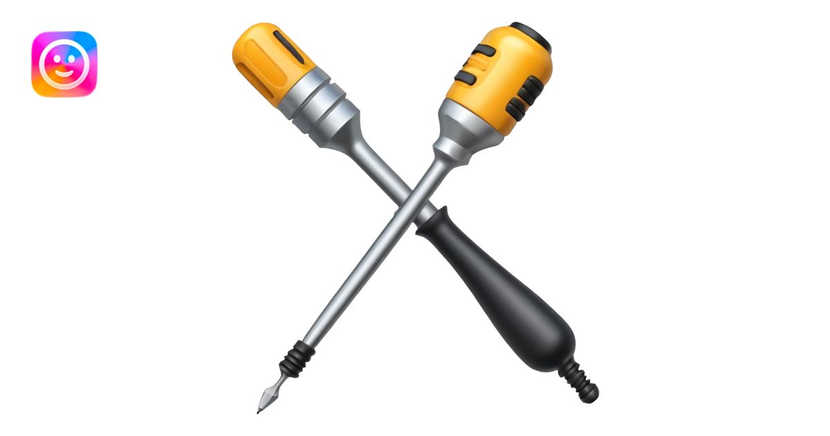 Screwdriver emoji | AI Emoji Generator