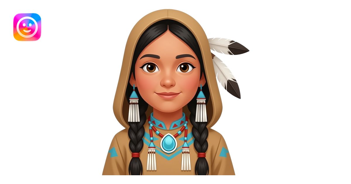 native american children emoji | AI Emoji Generator
