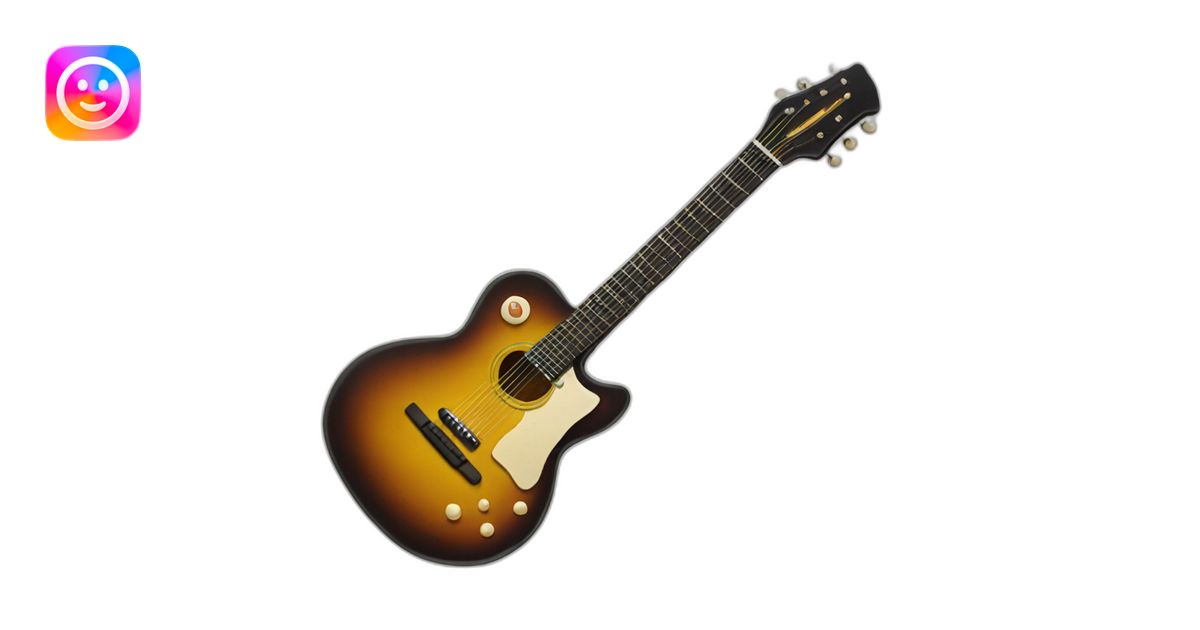 guitar emoji | AI Emoji Generator