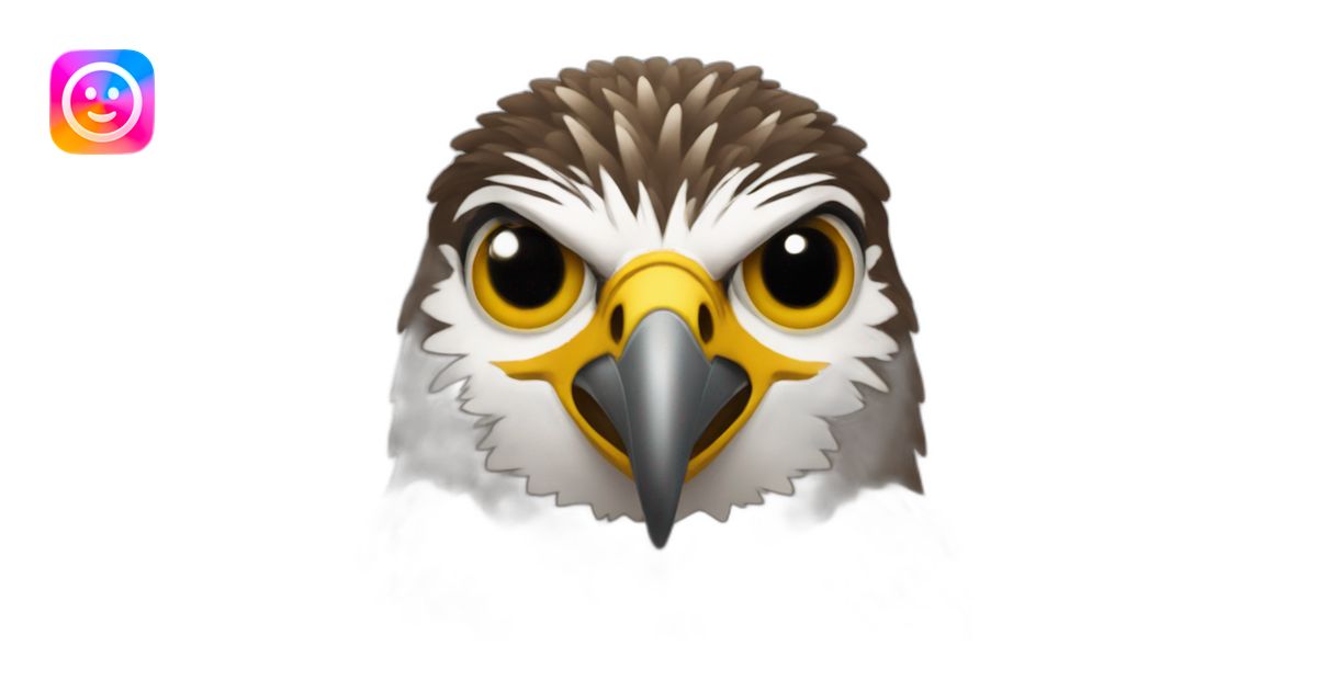 Hawk emoji | AI Emoji Generator