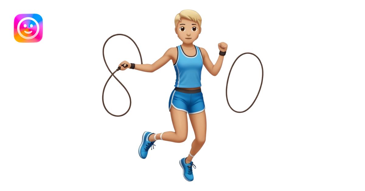 jumping rope emoji | AI Emoji Generator