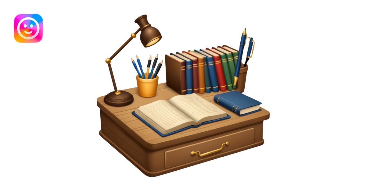 Study (not person) emoji | AI Emoji Generator