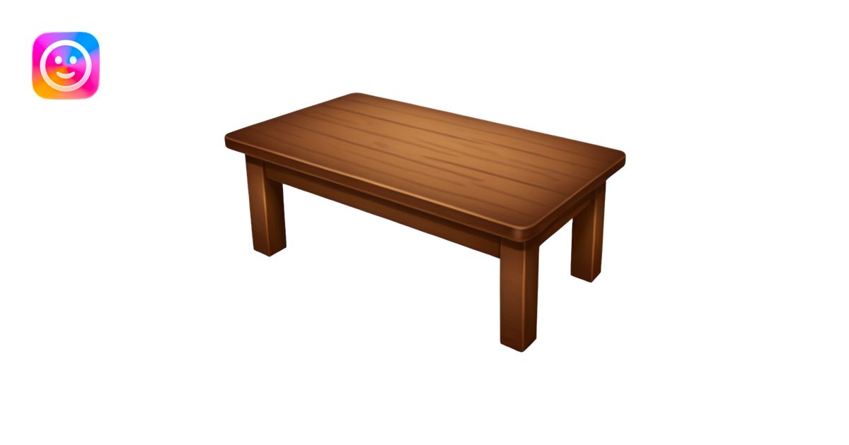 table emoji | AI Emoji Generator