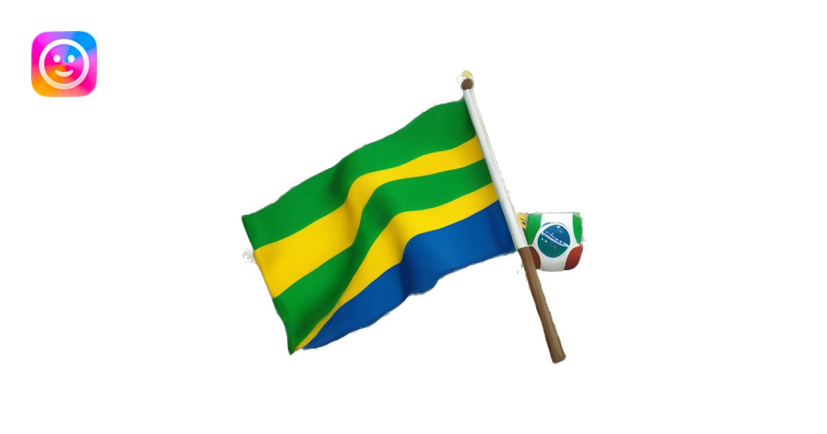 Badeira e Minas gerais e bandeira do Brasil emoji | AI Emoji Generator