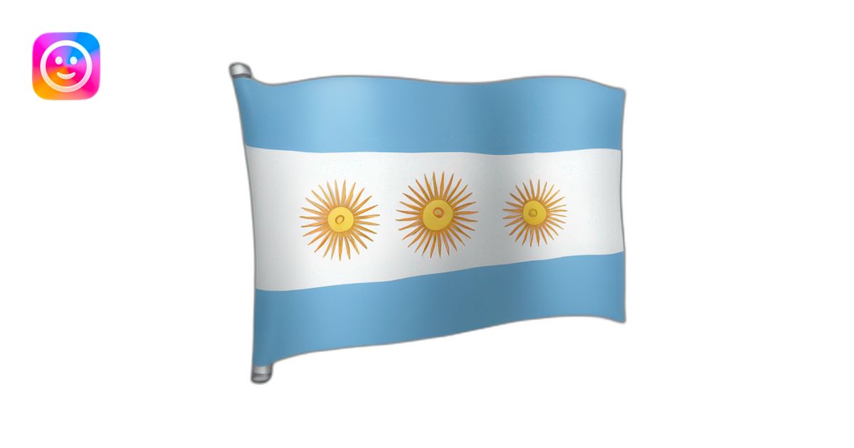 argentina flag emoji AI Emoji Generator