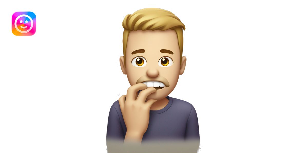 man with toothache an emoji | AI Emoji Generator