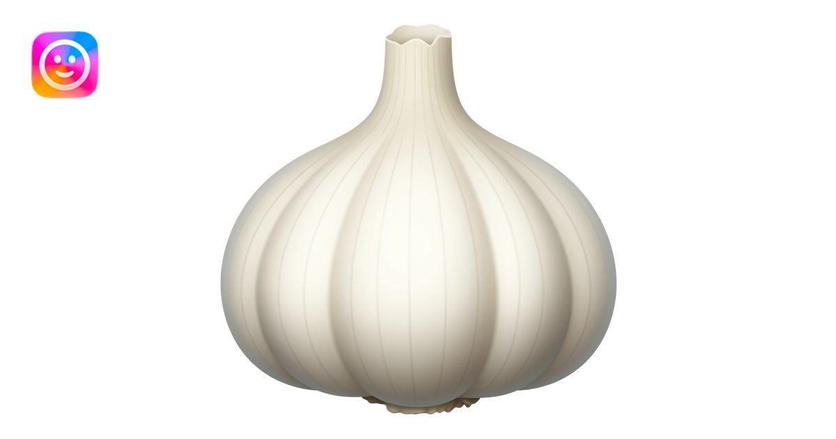 Garlic emoji | AI Emoji Generator