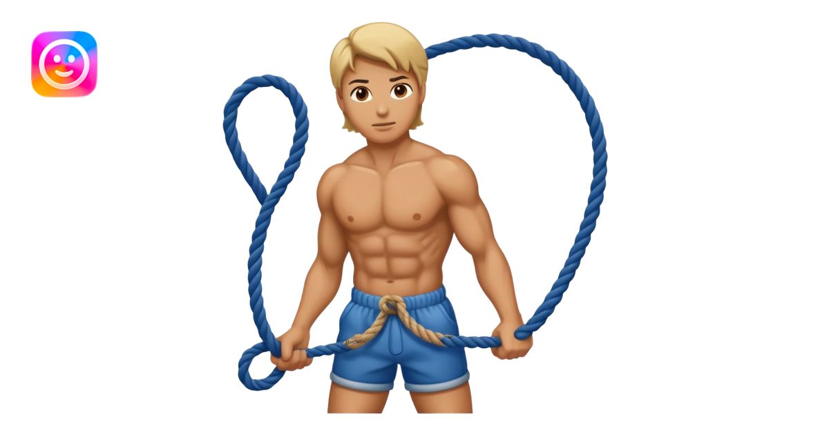person pulling a rope emoji | AI Emoji Generator