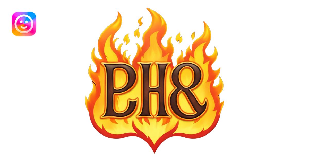 Can you make a banner that says PYRO in gothic letters, the letters ...