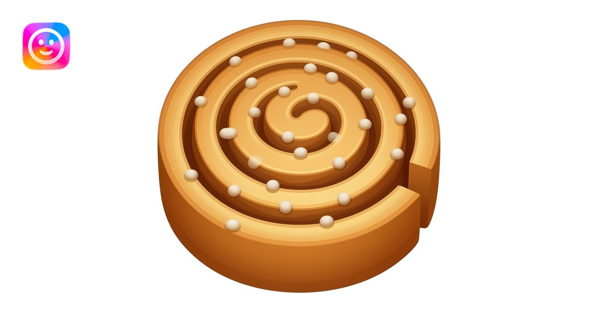 cinnamon roll emoji | AI Emoji Generator