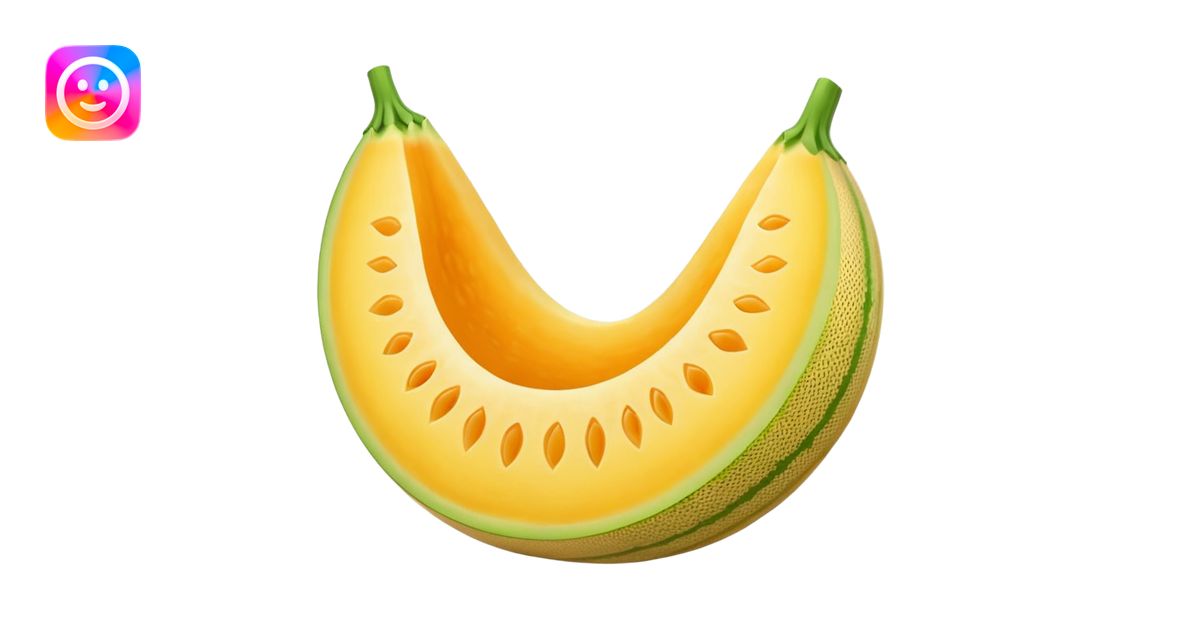 yellow melon emoji | AI Emoji Generator