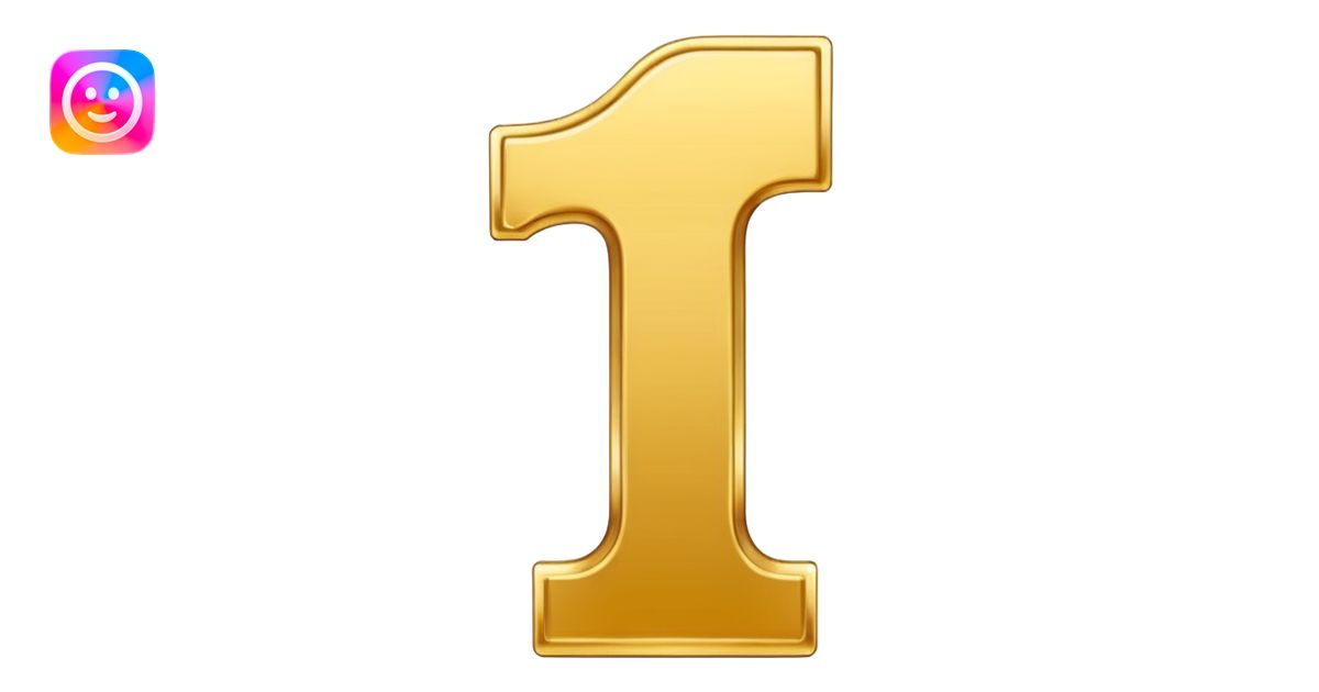 create number one emoji | AI Emoji Generator