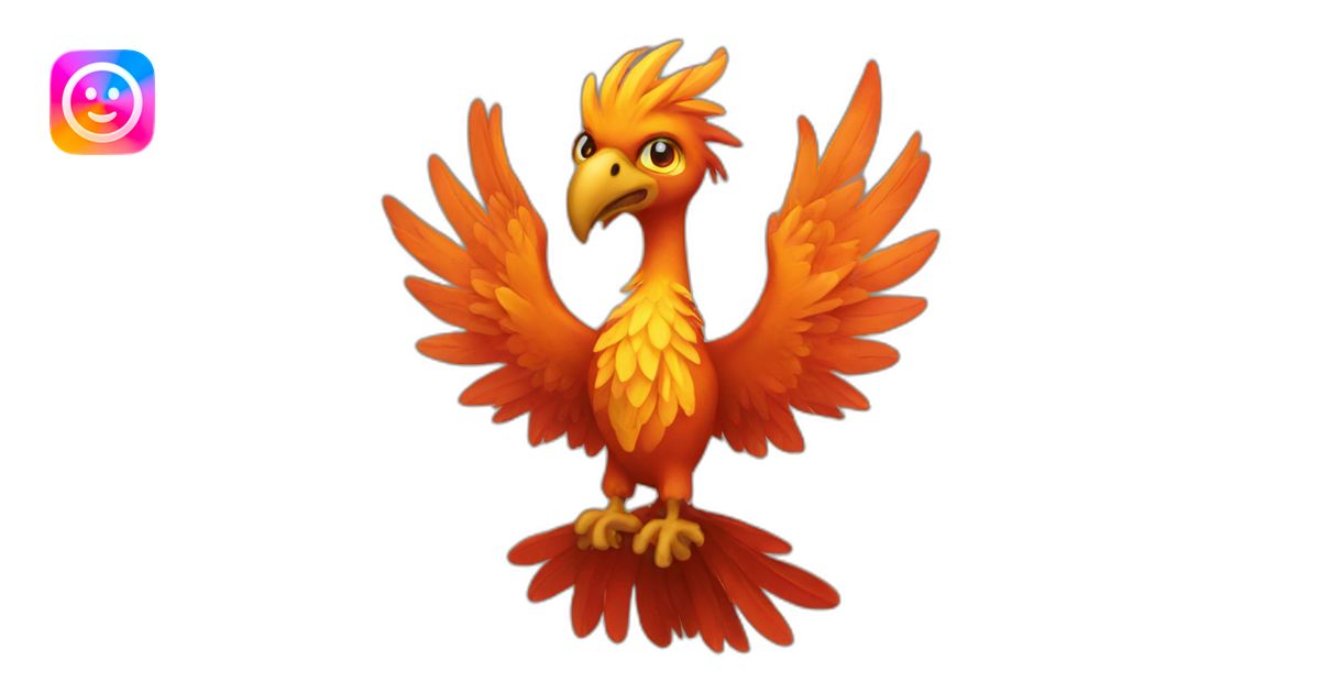 Phoenix emoji | AI Emoji Generator