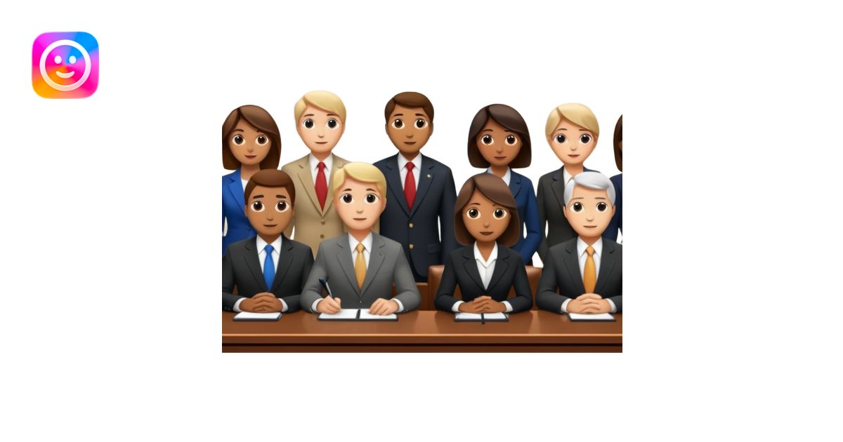 congressional meeting emoji | AI Emoji Generator