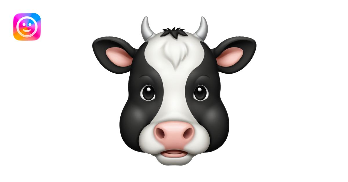 Generate an emoji of a cow emoji | AI Emoji Generator
