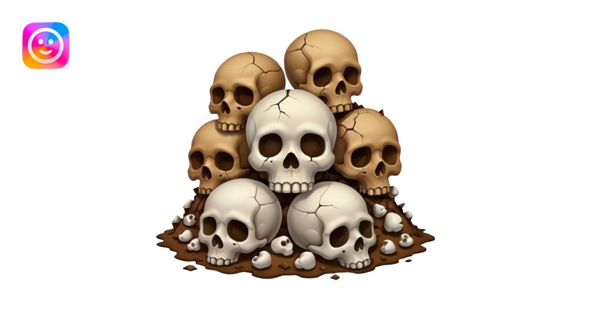 💩💀 emoji | AI Emoji Generator