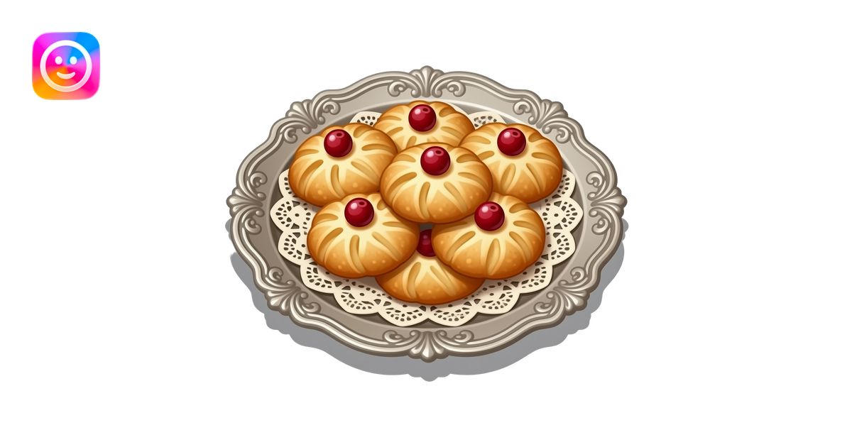 Ultra-realistic golden-brown cookies, freshly baked flaky texture ...