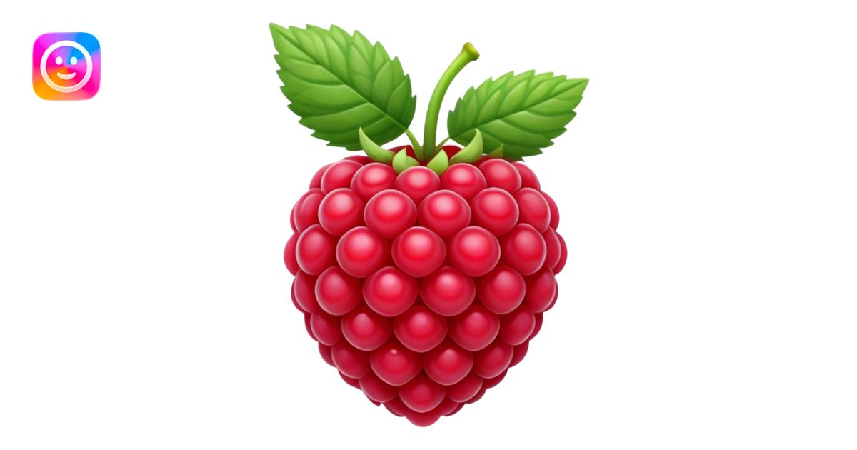 raspberry emoji | AI Emoji Generator