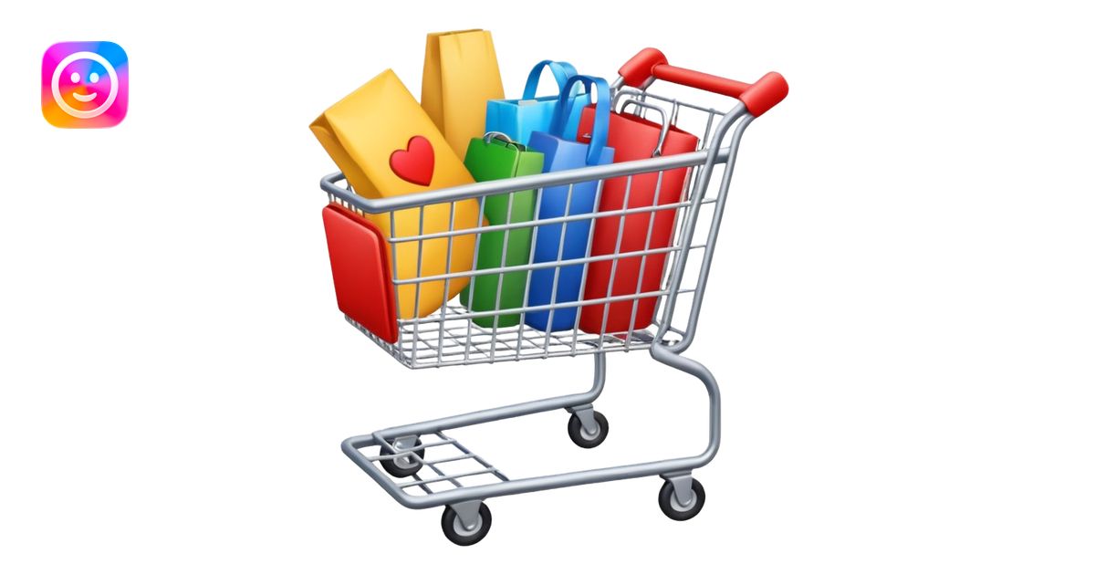 shopping emoji | AI Emoji Generator