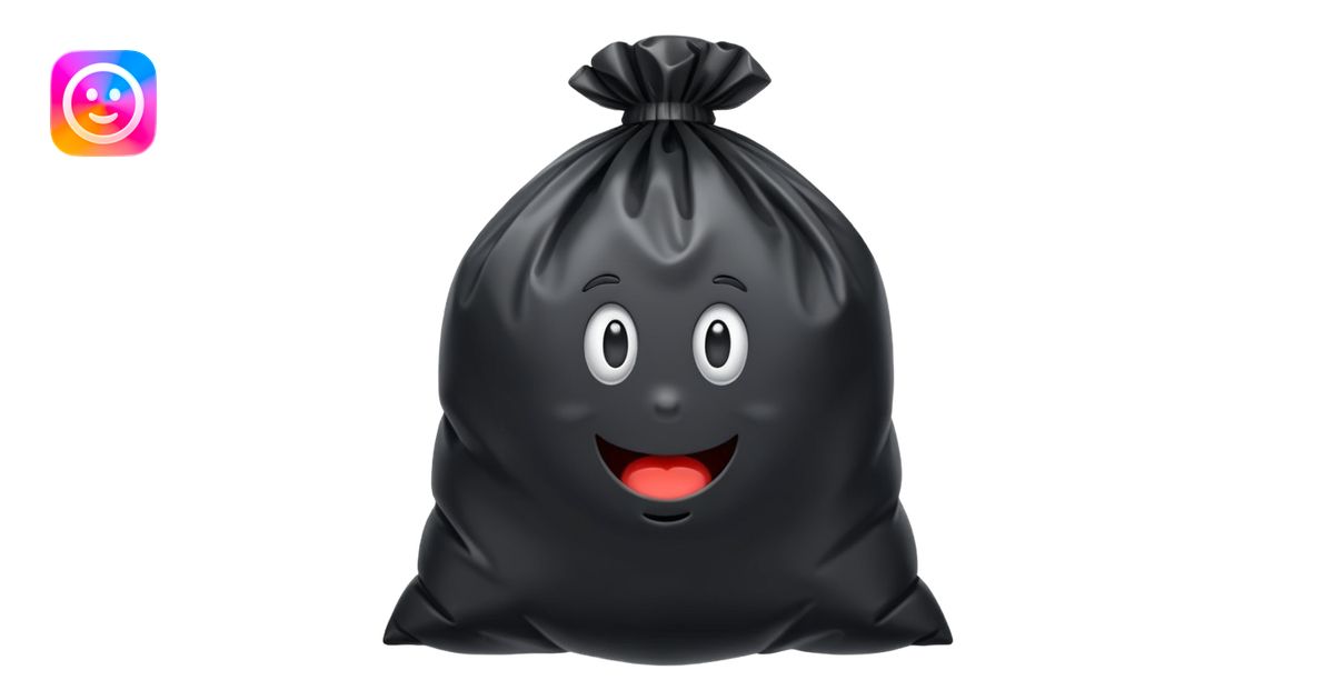 garbage bag emoji | AI Emoji Generator