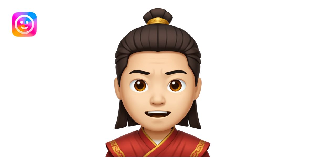 create an emoji set of a cartoonish character from china from 2000 BC