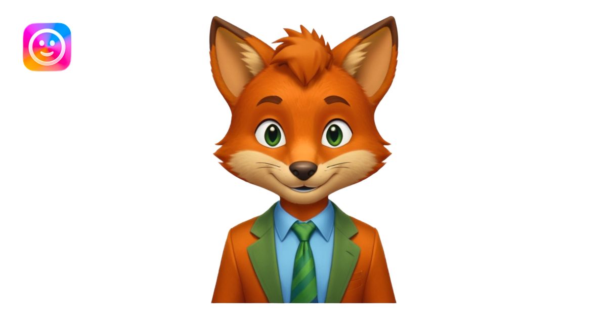 Nick Wilde from the Zootopia Disney movie emoji | AI Emoji Generator