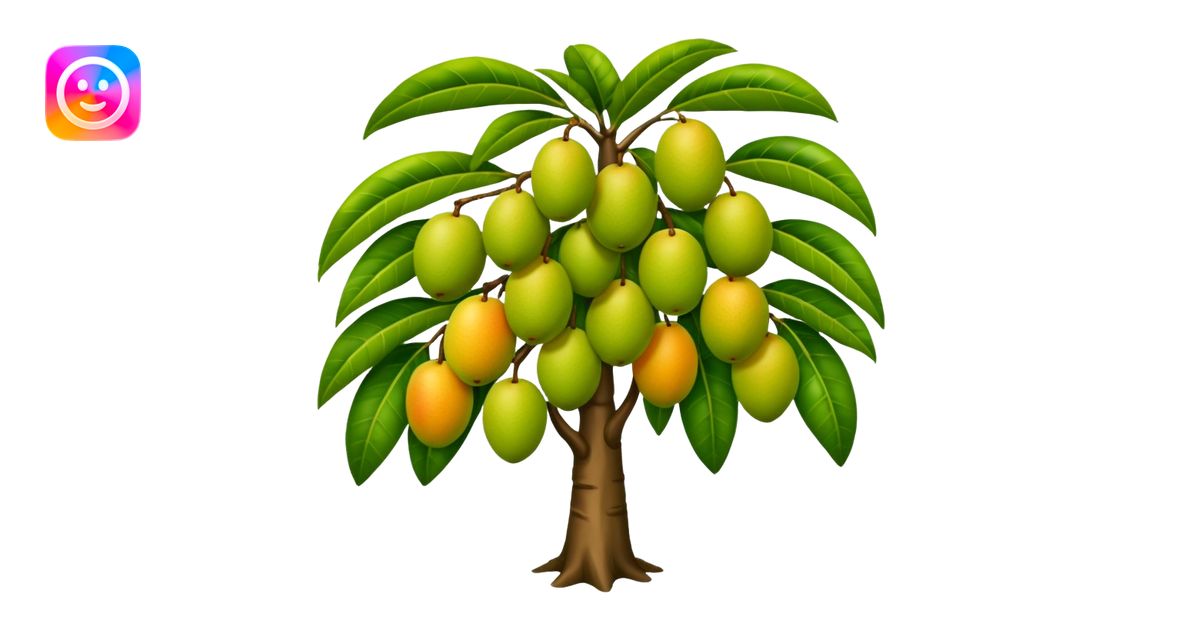mango tree emoji | AI Emoji Generator