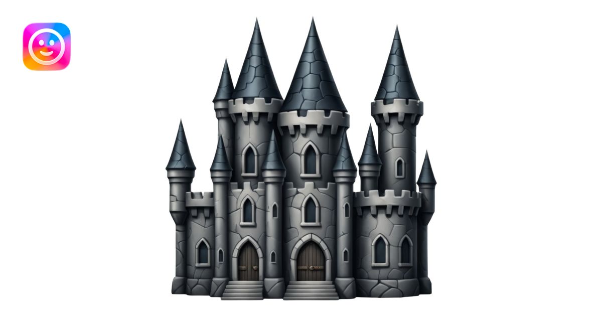 Dark Castle emoji | AI Emoji Generator