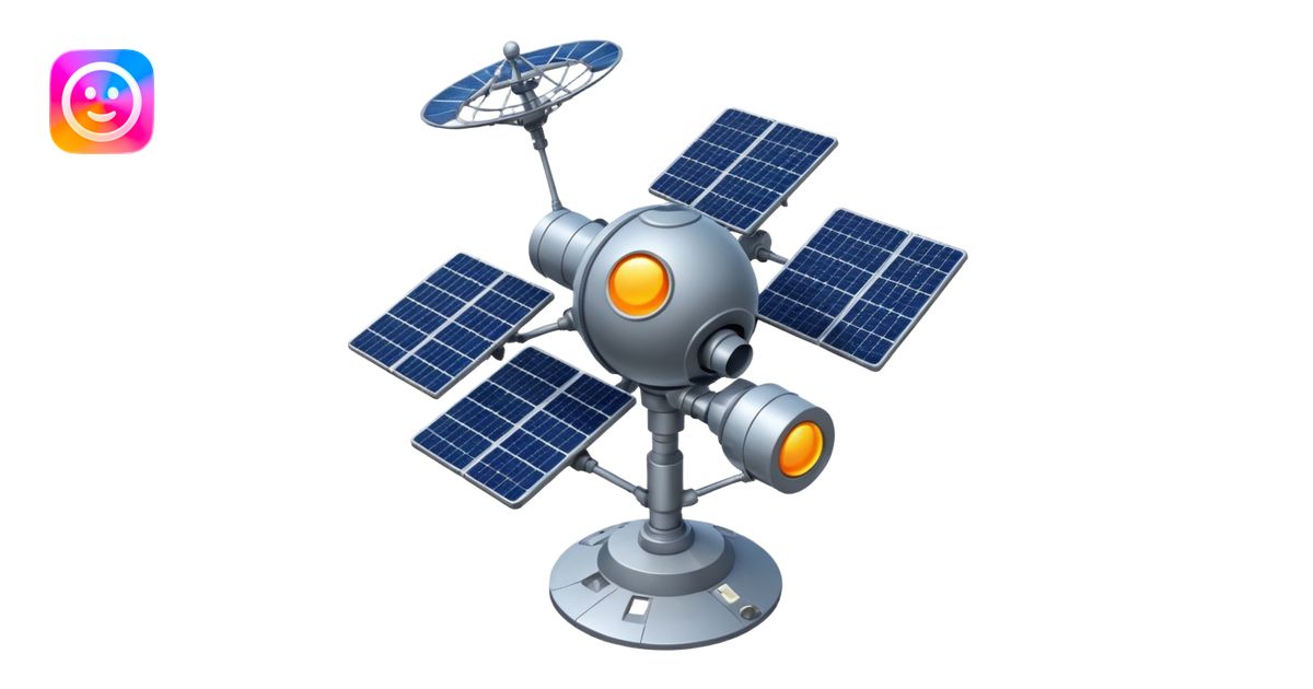 usa 239 satellite system emoji | AI Emoji Generator