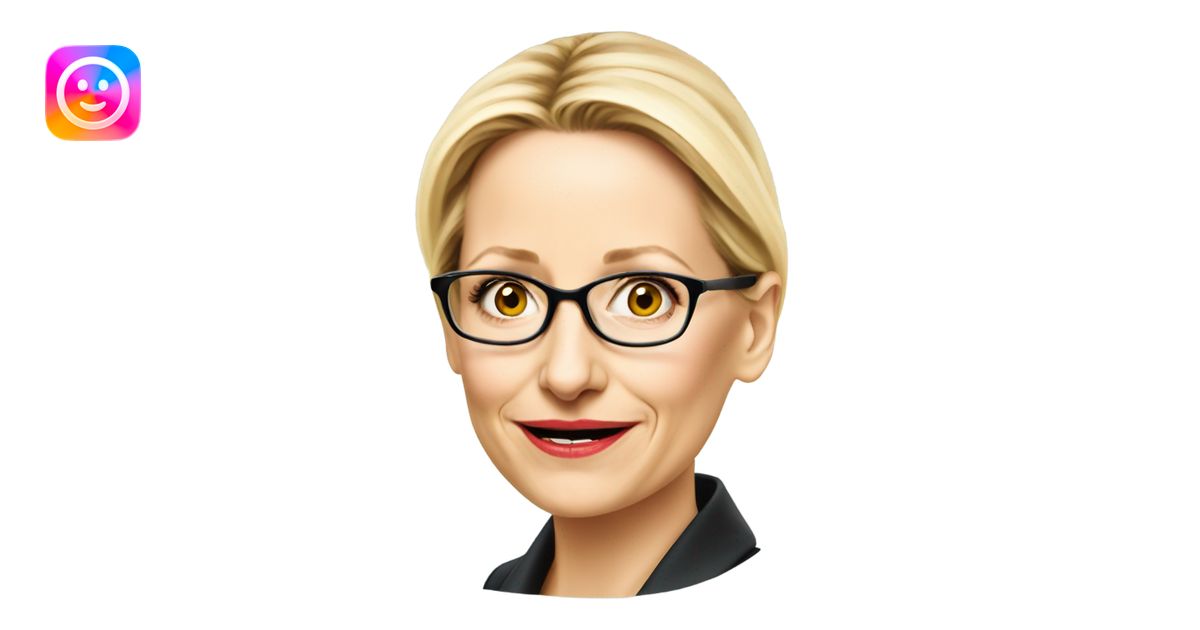Alice Weidel is a German politician emoji | AI Emoji Generator